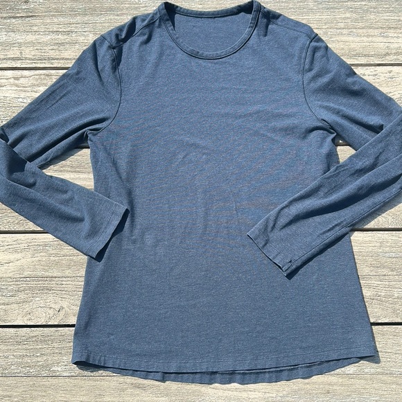 lululemon athletica Other - Mens Lululemon The Fundamental Long Sleeve tee blue large